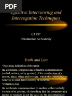 Download Interviewing and Interrogation Techniques by joewoj SN17117969 doc pdf