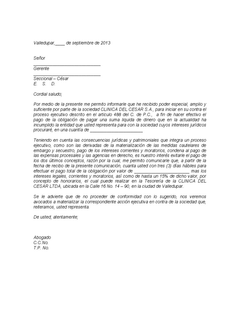 Modelos Cobros Prejuridicos  Pagos  Gobierno