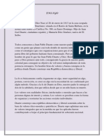 Ensayo Duarte en La Fe, La Etica y en La Politica