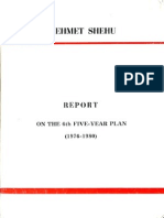 Report on the 6th Five-Year Plan (1976-1980)