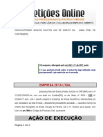 Ação de Execução contra fiador em face de contrato de locação