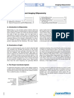 Principles of Nulling and Imaging Ellipsometry