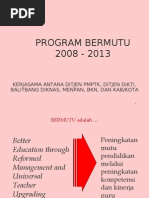 Download Gambaran Umum Program BERMUTU by mawla01 SN17121732 doc pdf