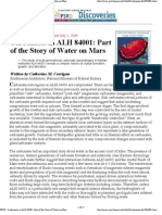 Planetary Science Mars Research 1