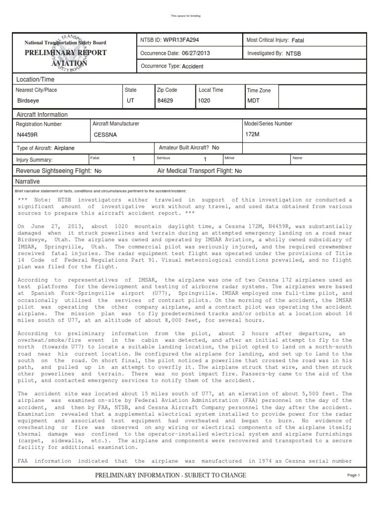 Lake Tahoe Tragedy Ntsbs Preliminary Reportwhat Went Wrong - qh0zu0p