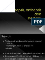 Asepsis, Antisepsis