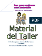 Taller de Hábitos de Estudio - Material