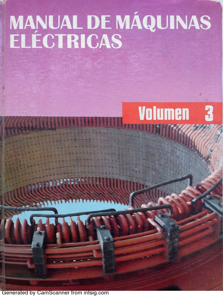 Manual De Máquinas Eléctricas Volumen 3 Pdf