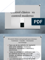 Control Clásico Vs Control Moderno
