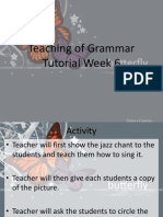 Teaching of Grammar Week 6