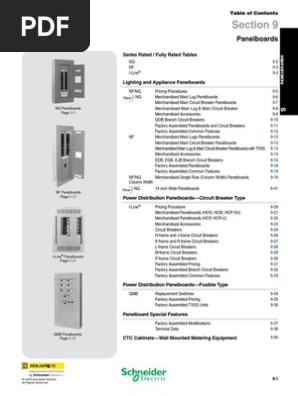 Panel Boards Fuse Electrical Switch