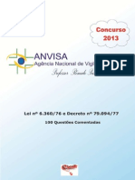 eBook Gratuito Anvisa Lei 6.360-76