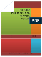 Derecho Internacional Privado