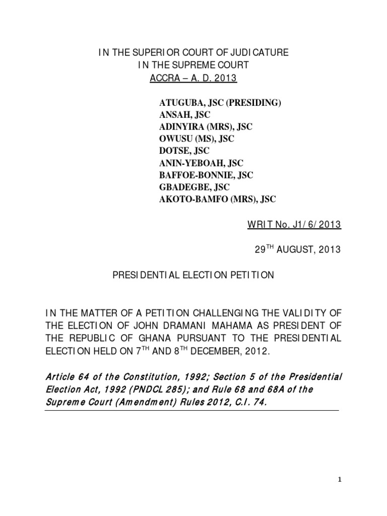 Ghana Court Casio | Download Free PDF | Attorney General | Supreme Courts