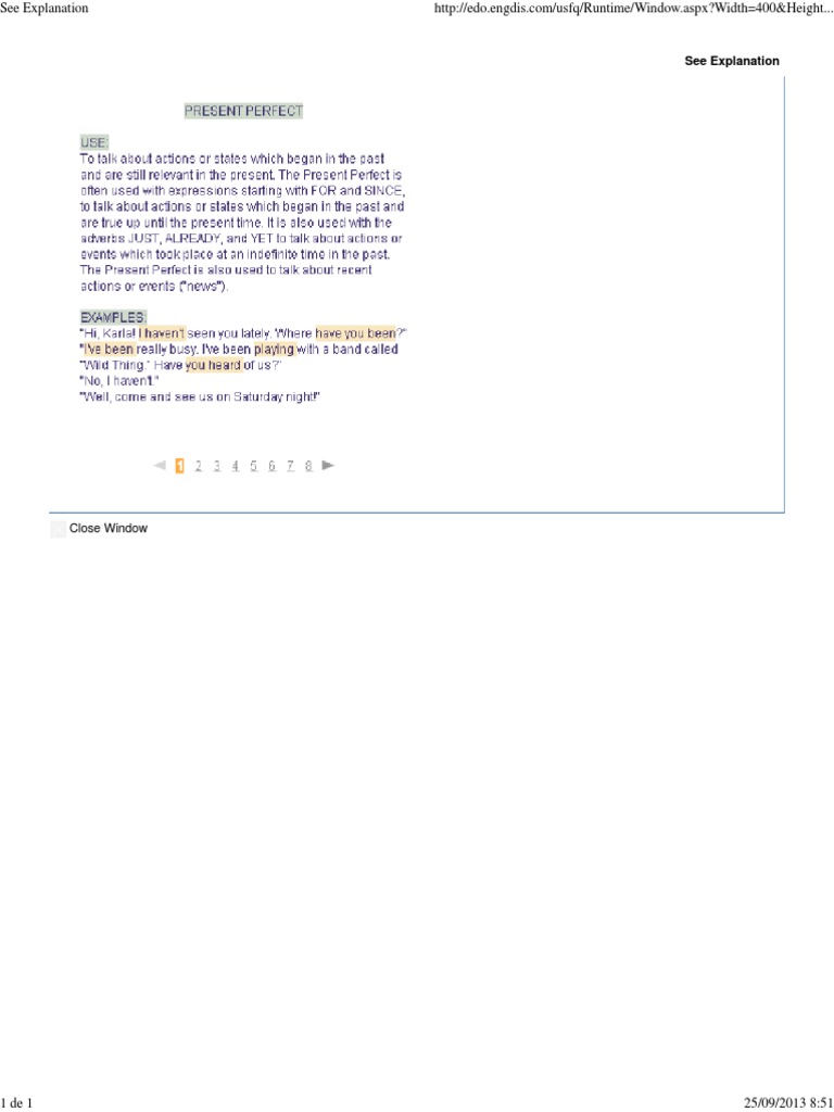 Explanation Document Overview | PDF