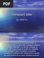 Download Report_ Complaint Letter by Shinji SN17126501 doc pdf