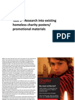 Task 3 - Exsisting Homeless Product Research