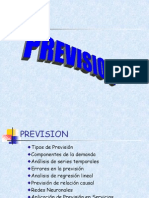 Prevision