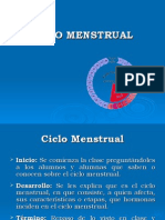 Ciclo Menstrual