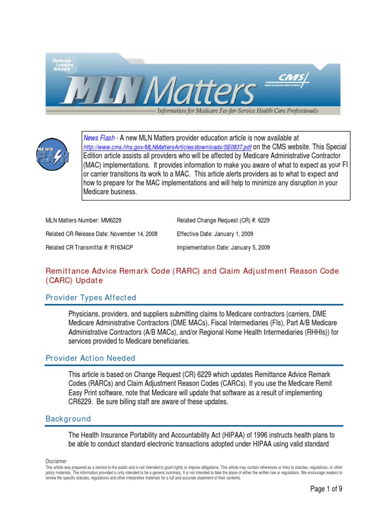 Medicaid Remark Codes Medicare (United States) Health Insurance Portability And