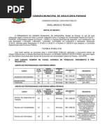 EDITAL  02-13 - NÍVEL MÉDIO