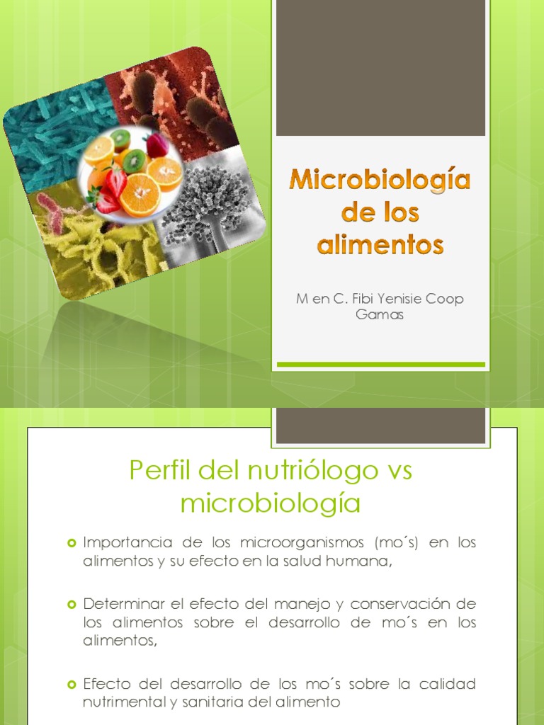 Microbiología de Alimentos | PDF | Las bacterias | Alimentos