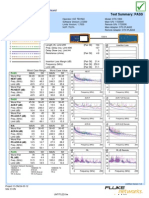 Cable ID: G5-8 Test Summary: PASS: Headroom: 3.3 DB (NEXT 36-45) Test Limit: TIA Cat 6 Perm. Link