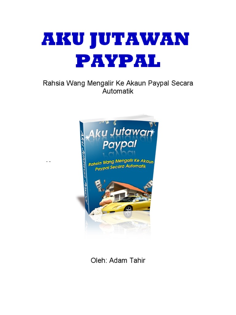 Aku Jutawan Paypal Pdf