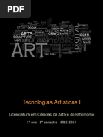 Tecnologías Artísticas 2012
