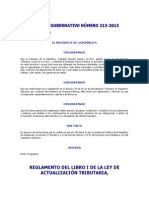 141487564 Reglamento ISR Acuerdo Gubernativo 213 2013 (1)