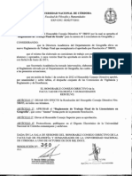 Nuevo Reglamento de Tesis PDF