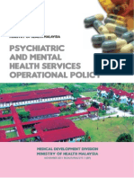 Psychiatry Operational Policy