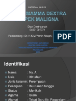 Tumor Mamma Dextra Suspek Maligna