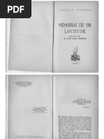 Memorias de Un Locutor | PDF