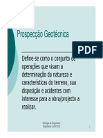 PROSPECÇÃO GEOTÉCNIC - 01