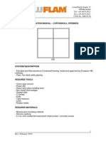 Installation Manual Curtain Wall