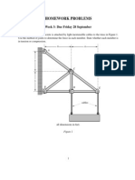 Homework Problems: Week 3: Due Friday 28 September