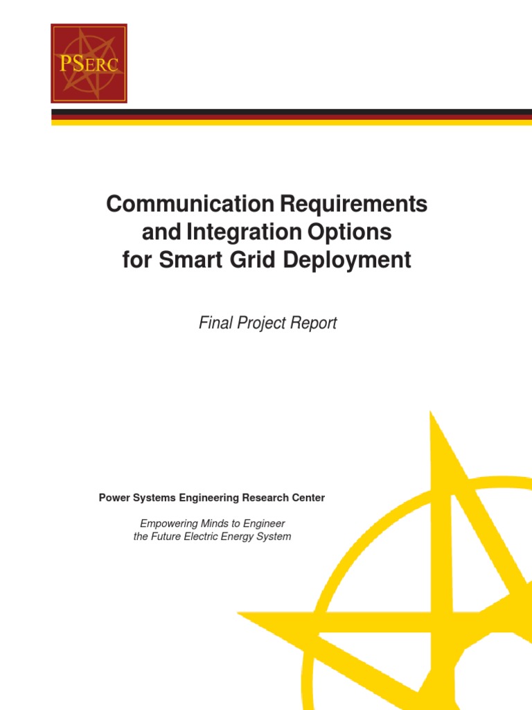 Communications in Smart Grids | PDF | Smart Grid | Electrical Grid