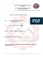 Informe #1 - Equipos de Mecanica de Rocass