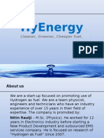 Hyenergy: Cleaner, Greener, Cheaper Fuel