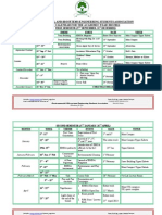 Ebesa Calendar 2013 - 2014