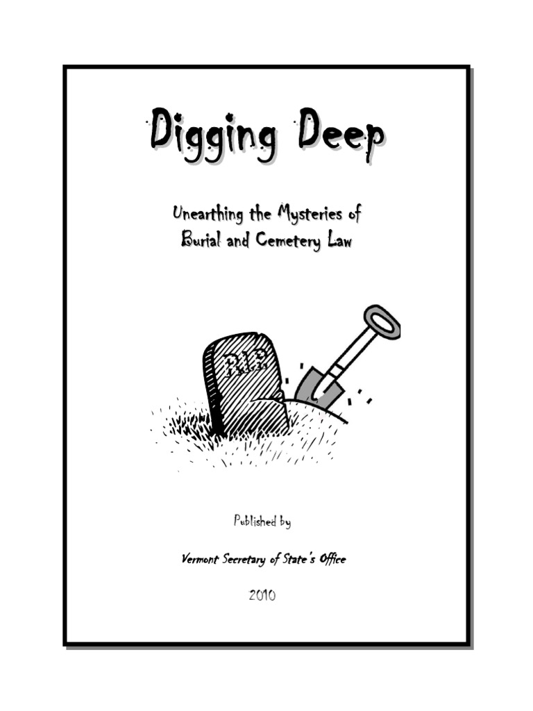 Digging Deep PDF Burial Cremation