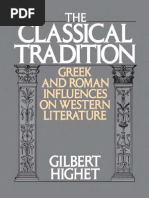 GILBERT HIGHET - La Tradición Clásica (Inglés)