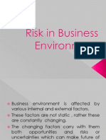Business Environment Risk Factors