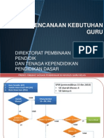 Alur Perencanaan Kebutuhan Guru