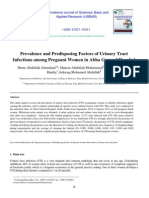 938-16prevalence and Predisposing Factors of Urinary Tract Infections Among Pregnant Women in Abha General Hospital 77-1-PB