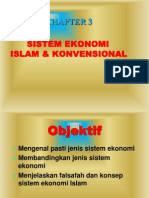 Bab 3 - Sistem Ekonomi Islam Dan Konvensional
