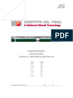 Griffith Double Acting Hydraulic-Mechanical Drilling Jar - Series 431-428-440-441-480-411-437 - Operating Manual PDF