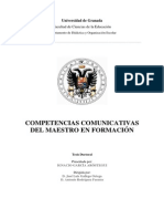 Competencias Comunicativas Docentes