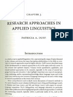 Research Approach Applied Linguistics